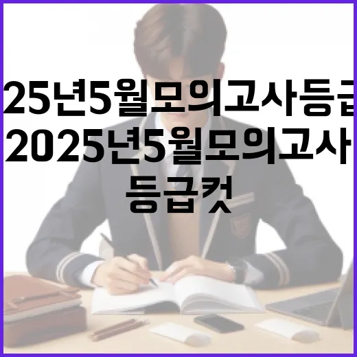 2025년 5월 모의고사 등급컷을 이해하는 방법 - 요약