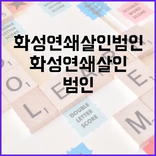 화성 연쇄살인범인을 이해하는 방법 - 요약