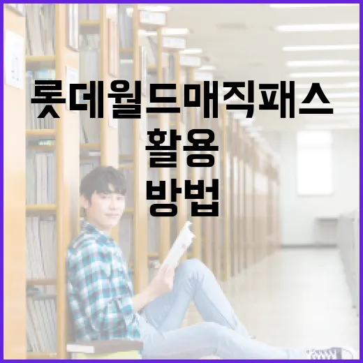 롯데월드 매직패스를 최대한 활용하는 방법 - 요약