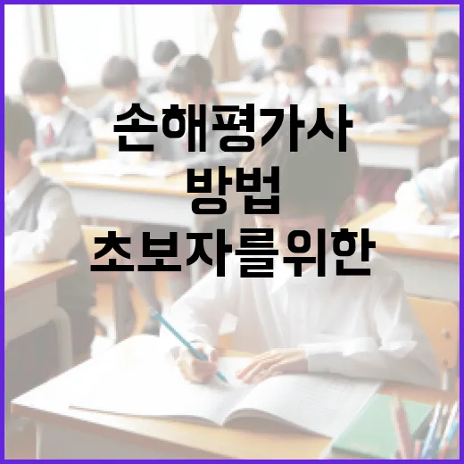 손해평가사가 되는 방법: 초보자를 위한 길잡이 - 요약