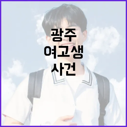 광주 여고생 사건으로 배우는 안전한 생활 방법 - 요약