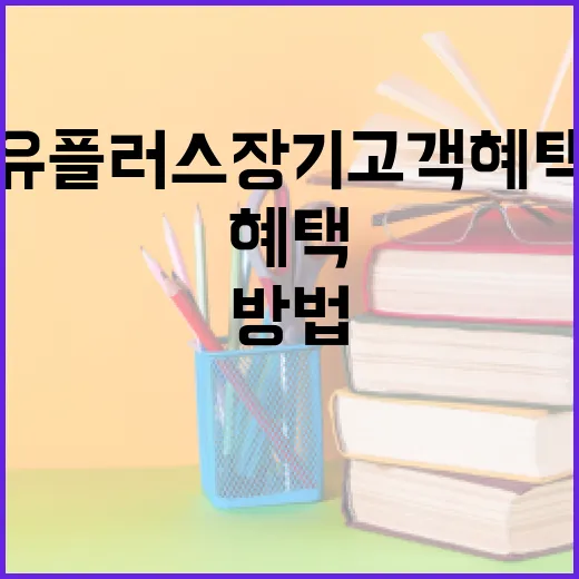 유플러스 장기고객 혜택을 최대한 활용하는 방법 - 요약