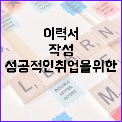 이력서 양식을 작성하는 방법: 성공적인 취업을 위한 가이드 - 요약