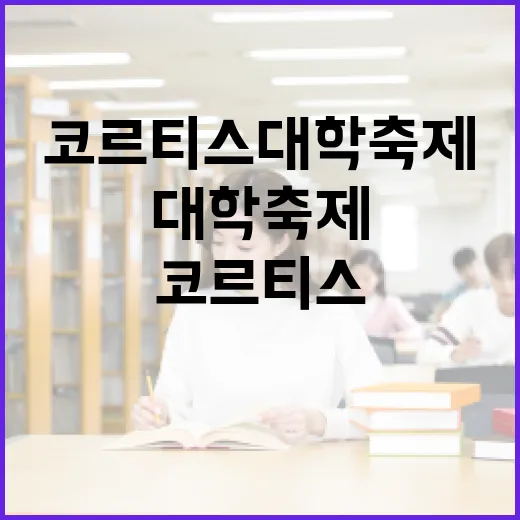 코르티스 대학축제를 즐기는 방법 - 요약