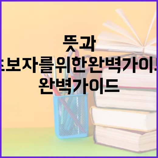차주의 뜻과 역할: 초보자를 위한 완벽 가이드 - 요약