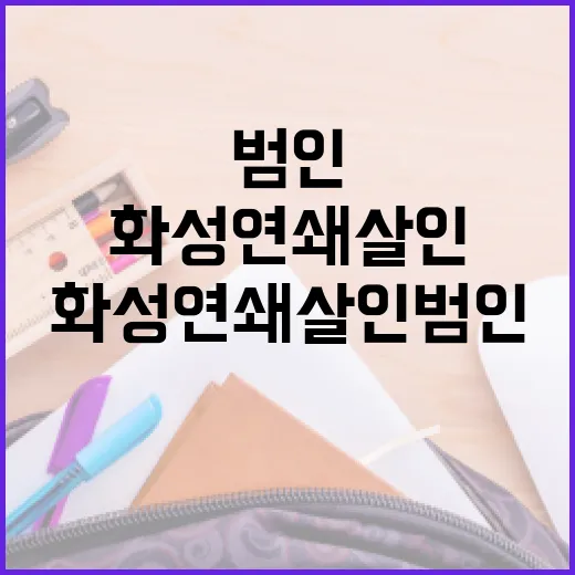 화성 연쇄살인범인에 대해 알아야 할 모든 것 - 요약