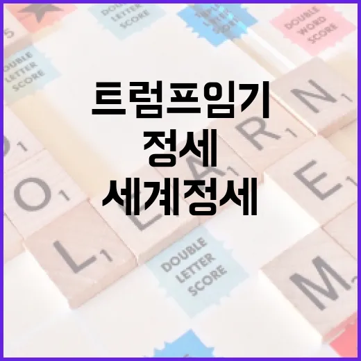 트럼프 임기 동안 세계 정세를 이해하는 방법 - 요약