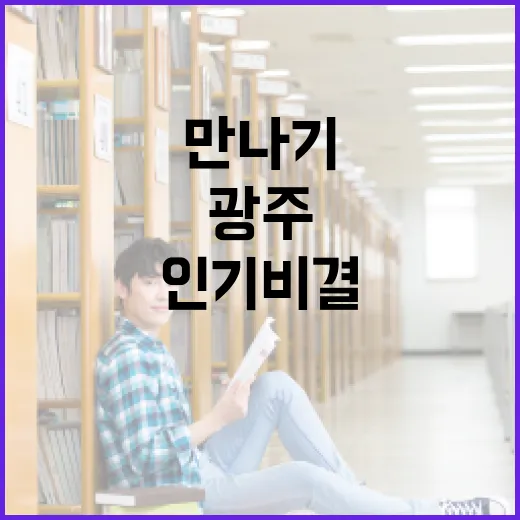 광주에서 장윤기 만나기: 그의 인기 비결과 활동 알아보기 - 요약