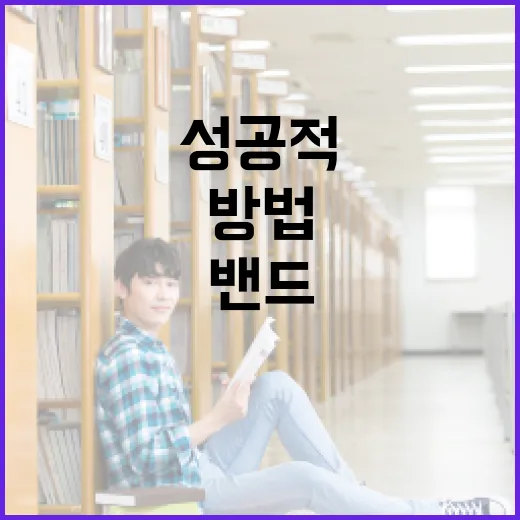 밴드 큰그림을 이해하고 성공적으로 운영하는 방법 - 요약