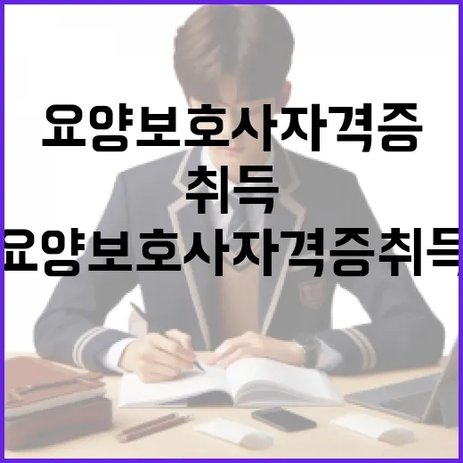 요양보호사 자격증 취득, 이렇게 시작해보세요! - 요약