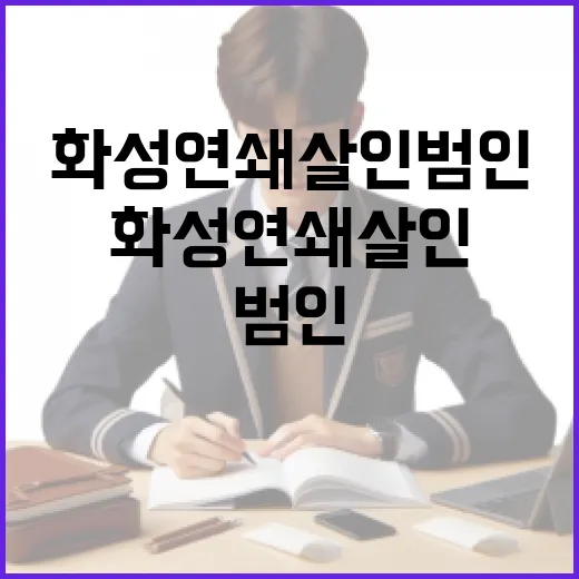 화성 연쇄살인범인을 이해하는 몇 가지 방법 - 요약