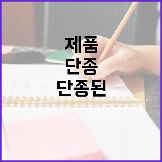 단종된 제품, 어떻게 활용할까? - 요약