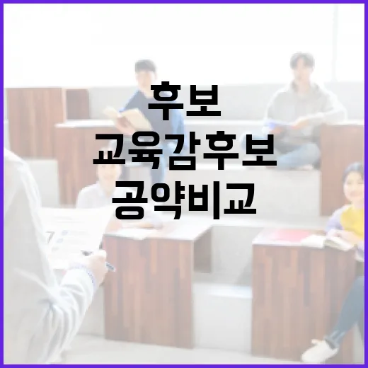 서울 교육감 후보 공약 비교: 당신에게 맞는 선택은? - 요약