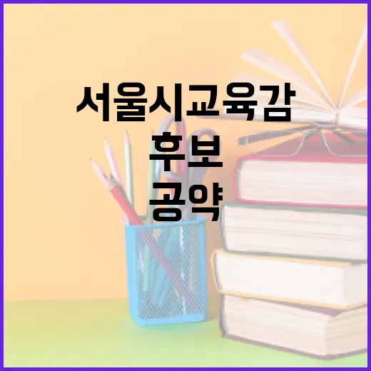 서울시 교육감 후보 공약 제대로 이해하기 - 요약