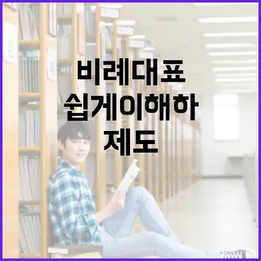비례대표 제도, 좀 더 쉽게 이해하기 - 요약