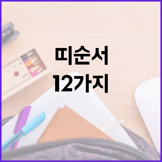 띠 순서, 알고 보면 더 흥미로운 12가지 이야기 - 요약
