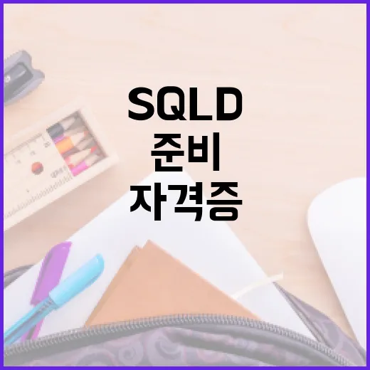 SQLD 자격증, 어떻게 준비할까? - 요약