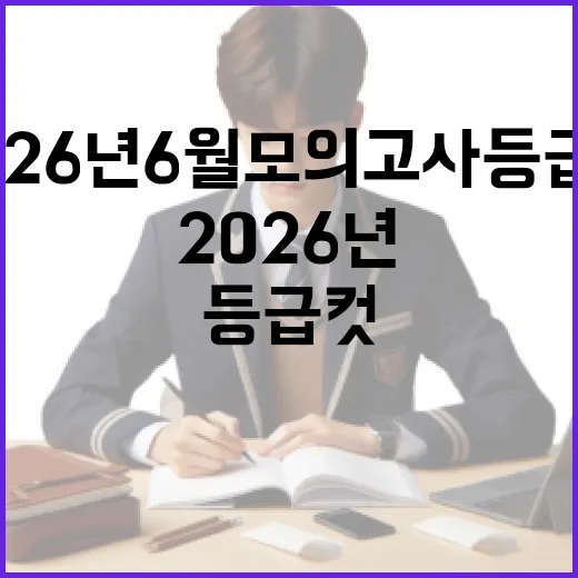 2026년 6월 모의고사 등급컷 이해하기 - 요약