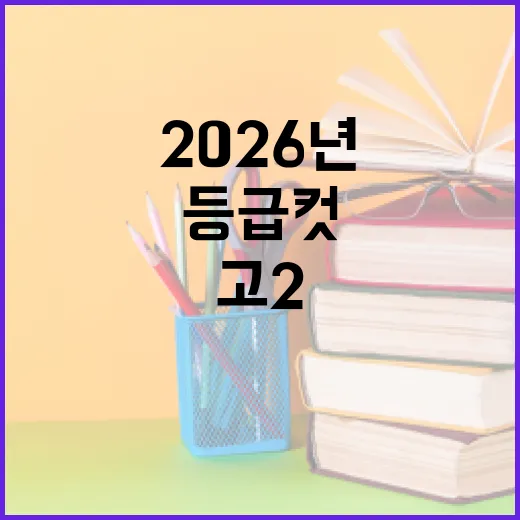 2026년 6월 고2 모의고사 등급컷 파헤치기 - 요약