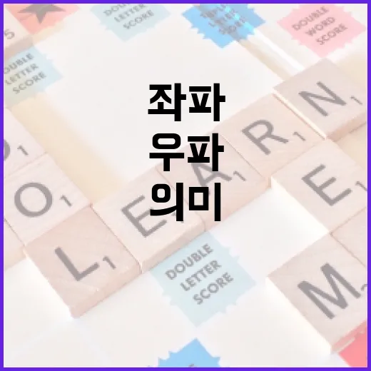 좌파와 우파의 진짜 의미 알아보기 - 요약