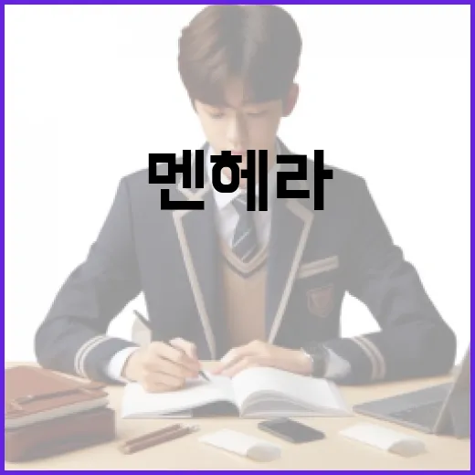 멘헤라의 진짜 뜻과 이해하는 방법 - 요약