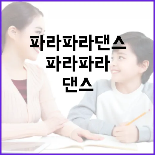 파라파라 댄스, 쉽게 시작하는 방법 - 요약