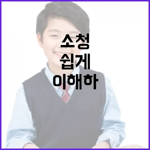소청의 의미를 쉽게 이해하는 방법 - 요약