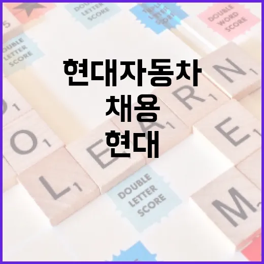 현대자동차 채용 성공 노하우: 이렇게 도전해보세요! - 요약