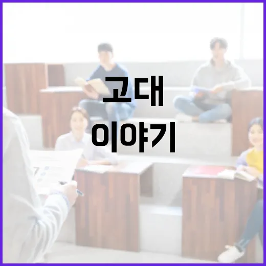 설영우 고대 진학의 숨은 이야기와 팁 - 요약