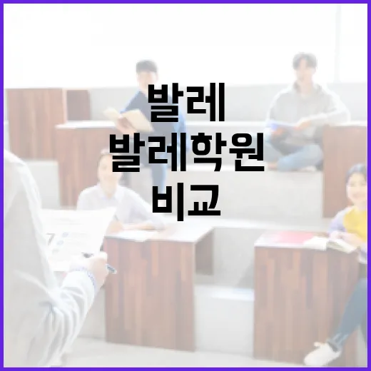 발레학원 처음 고르려면 이렇게 비교하세요 - 요약