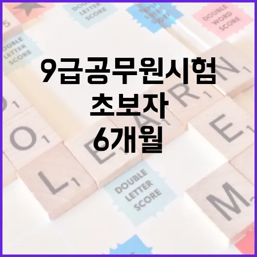 9급공무원시험 초보자가 6개월 공부 루틴 만드는 방법 - 요약