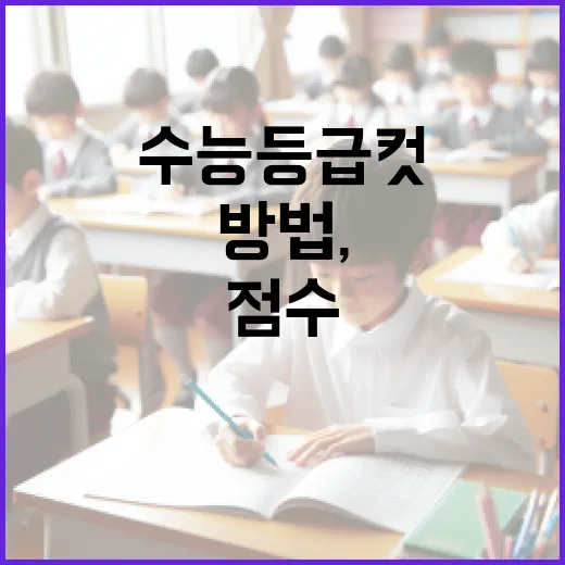 수능등급컷으로 지원 전략 세우는 방법, 점수보다 먼저 봐야 할 것들 - 요약