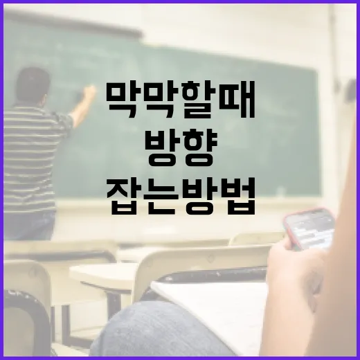 대학원 준비, 막막할 때 6개월 안에 방향 잡는 방법 - 요약