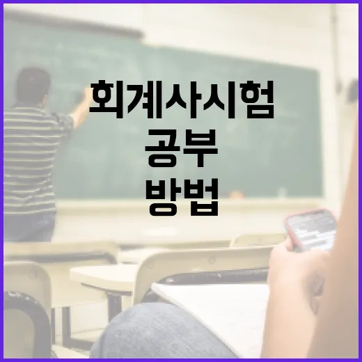 회계사시험 초보자가 1년 공부 시스템 만드는 방법 - 요약