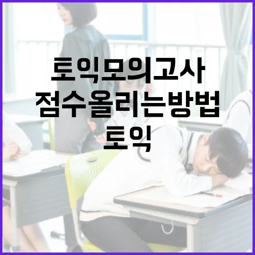 토익모의고사로 점수 올리는 방법, 풀고 버리지 않는 3주 루틴 - 요약