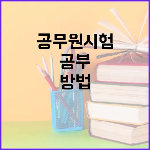 공무원시험 초보자가 6개월을 버티는 공부 시스템 만드는 방법 - 요약