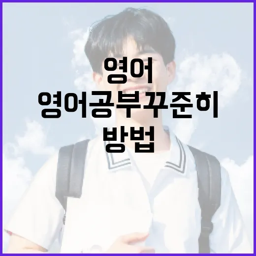 영어공부 꾸준히 하려면 이렇게 시작하는 방법 - 요약