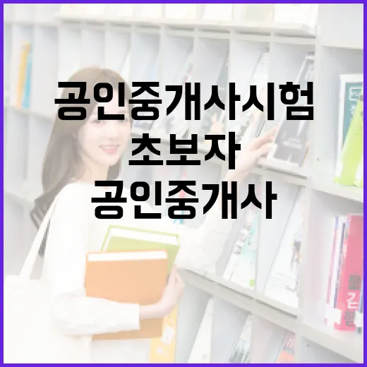 공인중개사시험 초보자가 6개월 동안 흔들리지 않고 준비하는 방법 - 요약