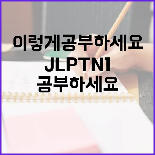 JLPT N1 합격하려면 이렇게 공부하세요 - 요약
