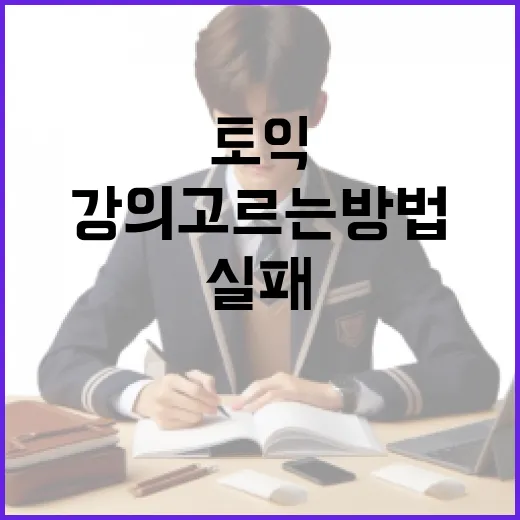 토익강의 고르는 방법, 점수대별로 실패 줄이려면 이렇게 - 요약