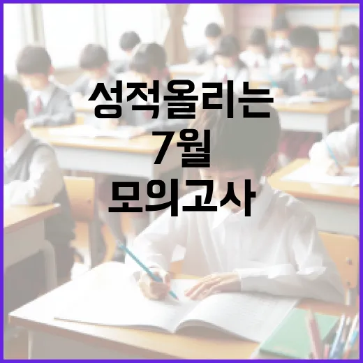7월 모의고사 이후 성적 올리는 방법, 초보자도 따라가는 2주 복습 루틴 - 요약