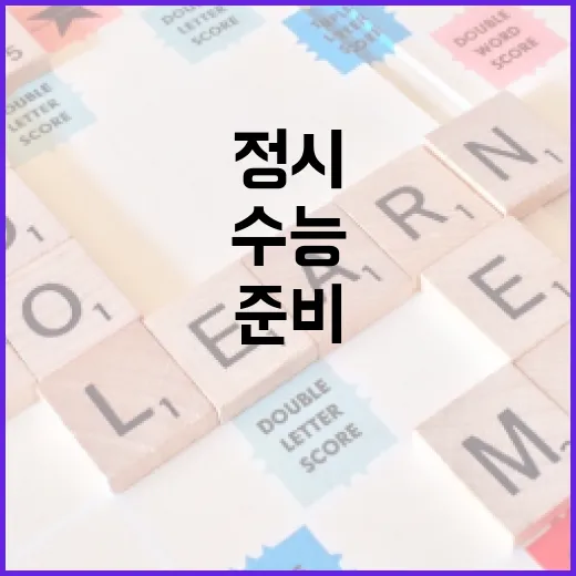 정시일정 놓치지 않고 준비하는 방법, 수능 이후부터 등록까지 - 요약