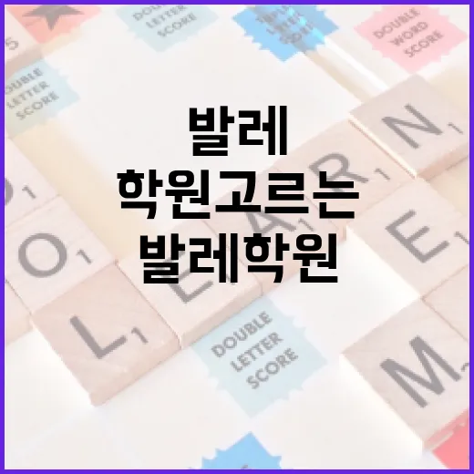 초보자를 위한 발레학원 고르는 방법, 첫 달에 꼭 확인할 것들 - 요약