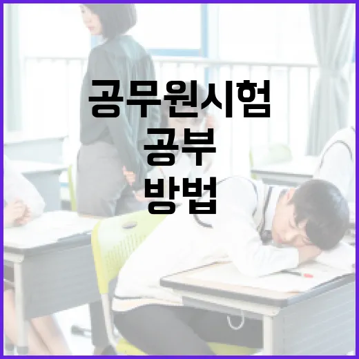 공무원시험 초보자가 6개월을 버티는 공부 시스템 만드는 방법 - 요약