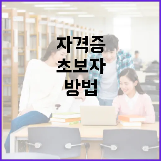 초보자를 위한 자격증추천, 내 상황에 맞게 고르는 방법 - 요약