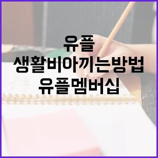 유플 멤버십으로 수험 생활비 아끼는 방법 - 요약