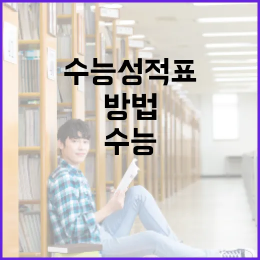 수능성적표 제대로 읽고 다음 선택까지 연결하는 방법 - 요약