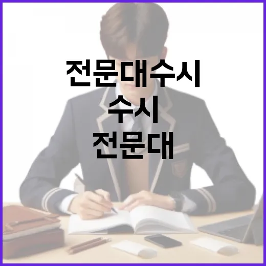 전문대수시 준비하는 방법, 성적보다 먼저 봐야 할 5가지 - 요약