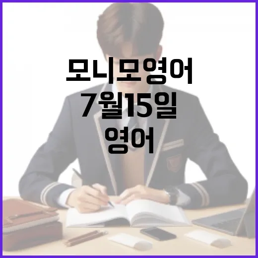 모니모 영어 7월15일 문제를 놓치지 않고 챙기는 방법 - 요약