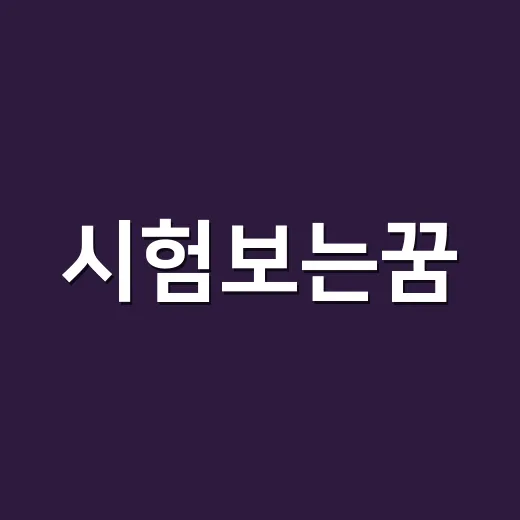 시험보는꿈·문제푸는꿈을 꾸셨나요? 민속 해석에서는 왜 압박과 기회의 상징으로 읽을까요? - 요약